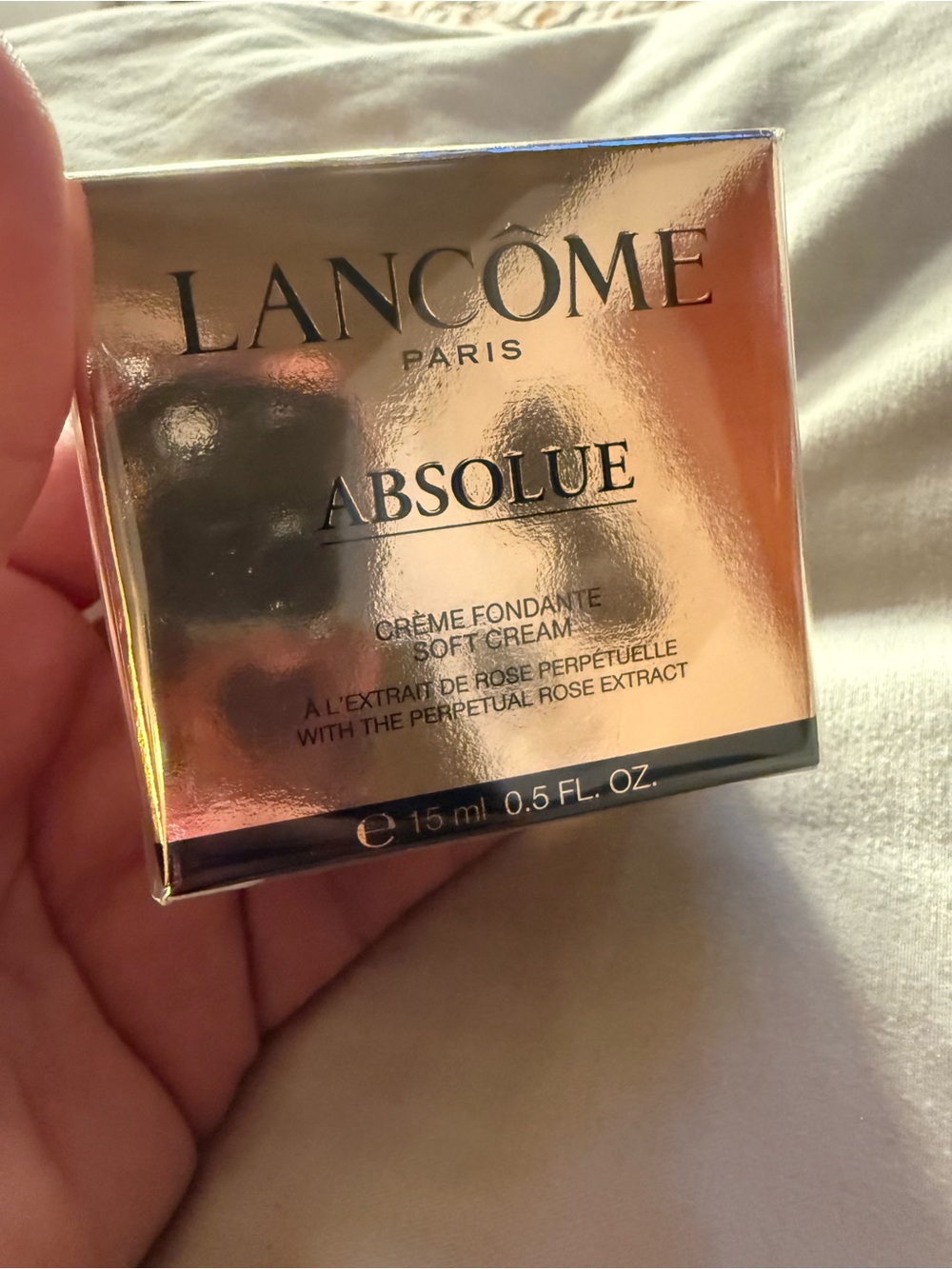 Lancome Absolue Soft Cream - Shiny Gold Box